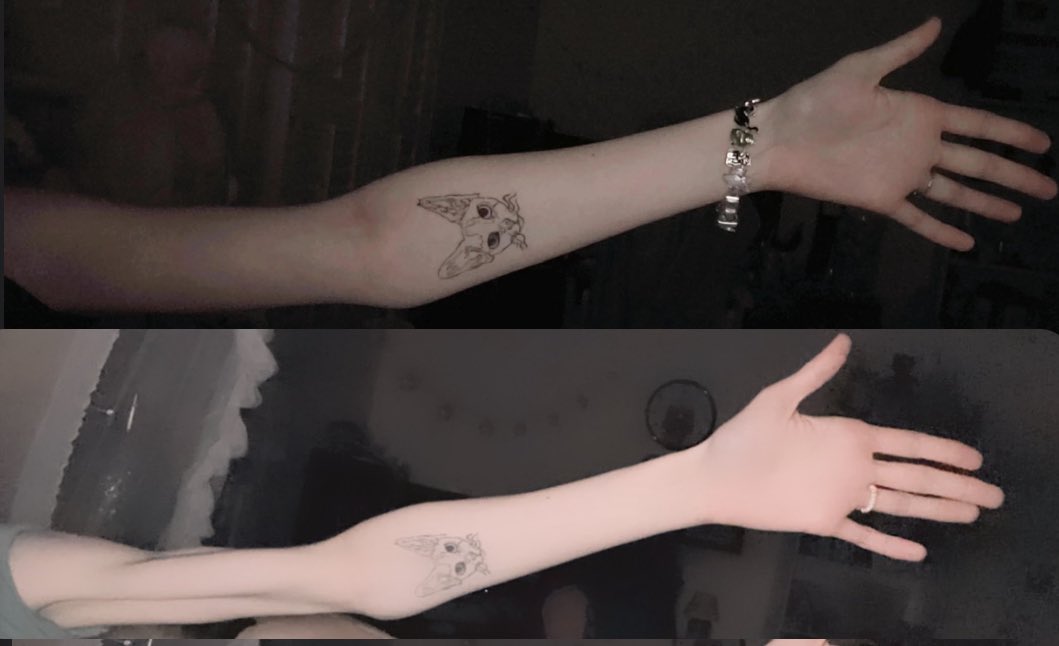 i did not realize how much my arm changed too waow