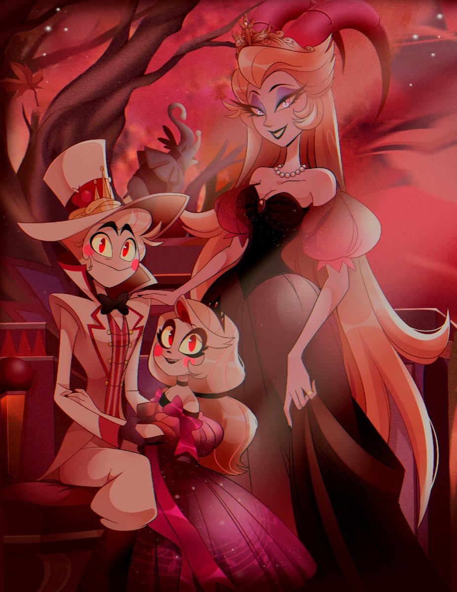 Morningstar Family~♡✨️
🍎👑🎶
#HazbinHotel #HazbinHotelLilith #HazbinHotelLucifer #Lucilith