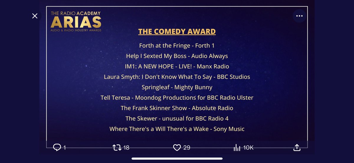 Jon Holmes tweet media