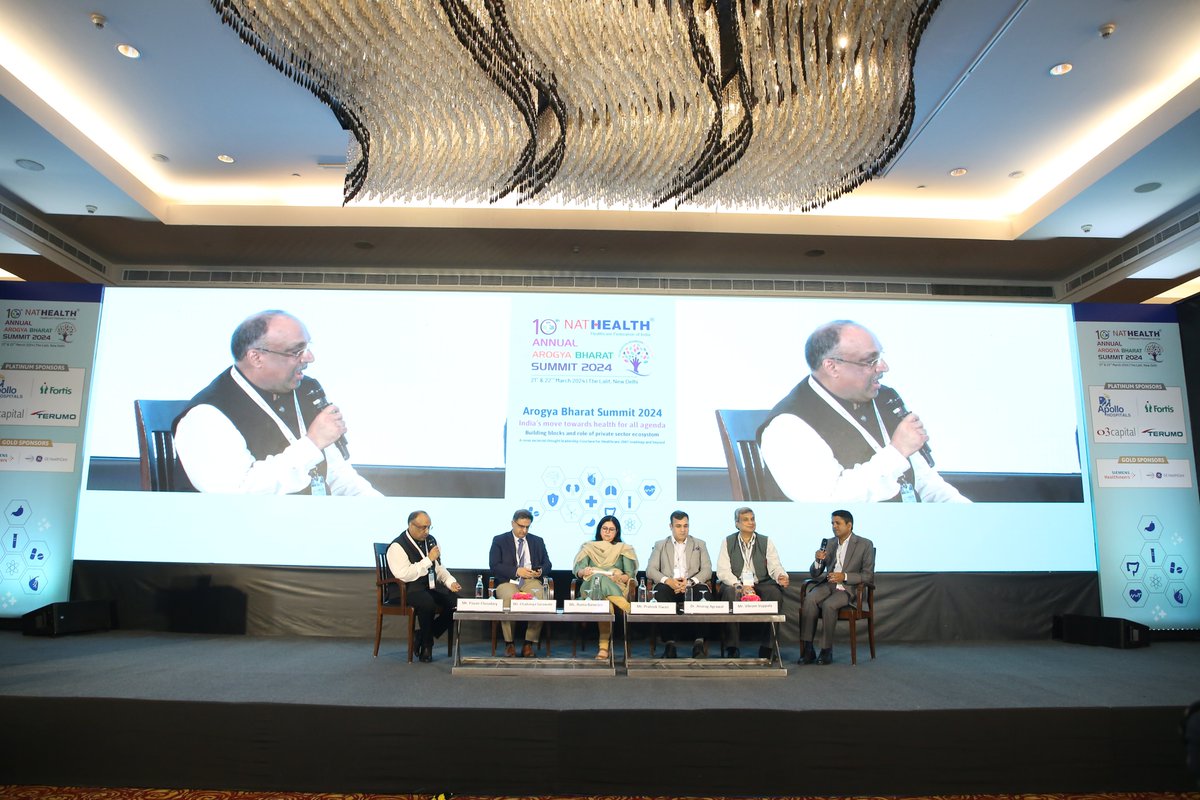 The second panel discussion of the MedTech 2.0 session was on 'Fostering Innovation, Manufacturing and Exports in the MedTech sector' with imminent panelists sharing their inputs from their experience in the respective fields be it from a provider perspective or diagnostics.