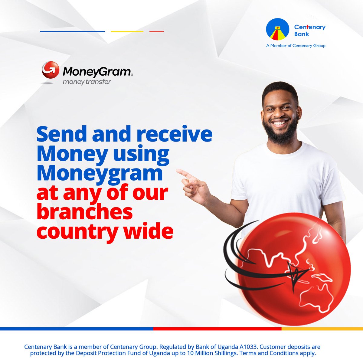 Connect with loved ones around the world with MoneyGram services. Send and receive money securely and quickly. #BankingReimagined #MoneyTransfers