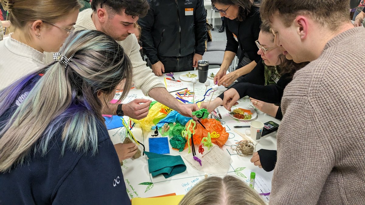 Today on the #GHblog read about our final in person WEdesign event ‘Urban Futures’ in collaboration with tutors and students Newcastle University’s School of Architecture, Planning and Landscape #WEdesign @StudentsNCL theglasshouse.org.uk/blog-series/pe…