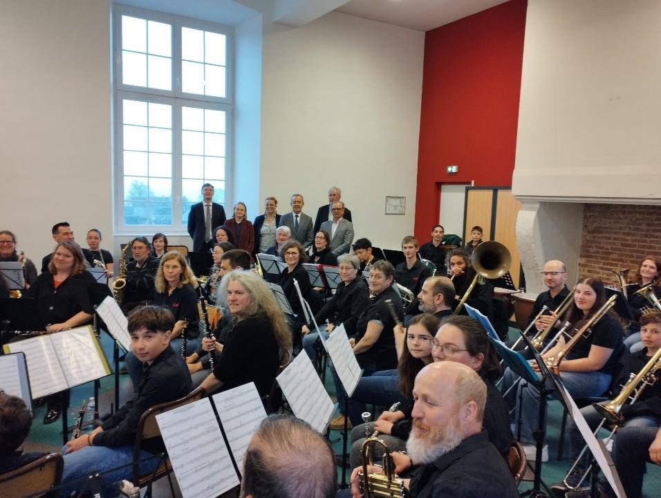 [ Inauguration de l'École de Musique de la Loupe 🎶 ] Hervé JONATHAN, Préfet d'Eure-et-Loir était présent à l'inauguration de la nouvelle École de Musique de la Loupe samedi dernier. Cette réalisation témoigne d'un engagement collectif envers la culture et l'éducation