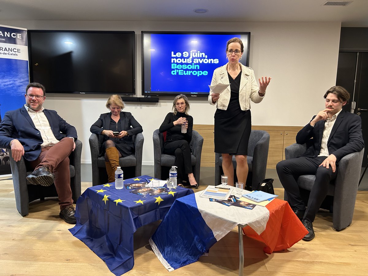 🇪🇺 Elections européennes 2024 🇪🇺

La majorité présidentielle était réunie autour de <a href="/fabienne_keller/">Fabienne Keller</a>   pour le lancement de la campagne des élections européennes à Arras.

Le 9 juin, nous avons besoin d'Europe !
#BesoinDEurope