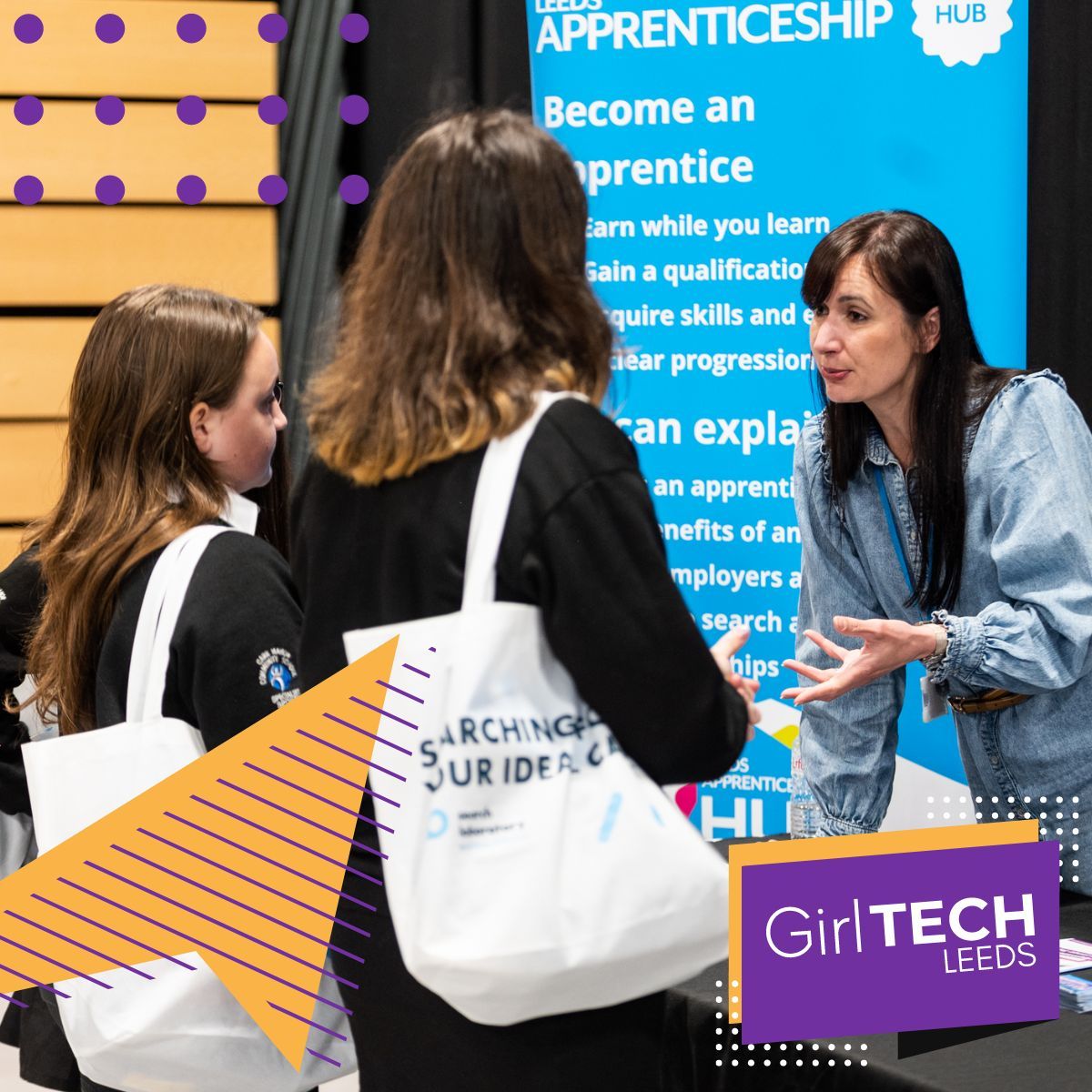 💻 With over 1,350 digital companies in Leeds, there are now more opportunities in the digital sector than ever before, we can’t wait to showcase the best of the sector at Girl Tech Leeds. Get in touch to find out more >> buff.ly/4a7VJCj #GirlTechLeeds #DigitalCareers