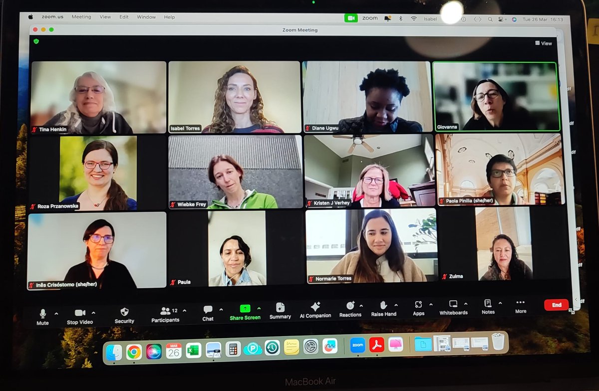 mothersinsci's tweet photo. Excited to kick off our 2nd cohort of the mentoring program for #mothersinSTEMM! Huge thanks to our incredible mentors from diverse countries & fields for volunteering their time to support fellow #STEMMoms. It's heartwarming to see how moms can uplift each other across borders. https://t.co/efDmBj2zNp