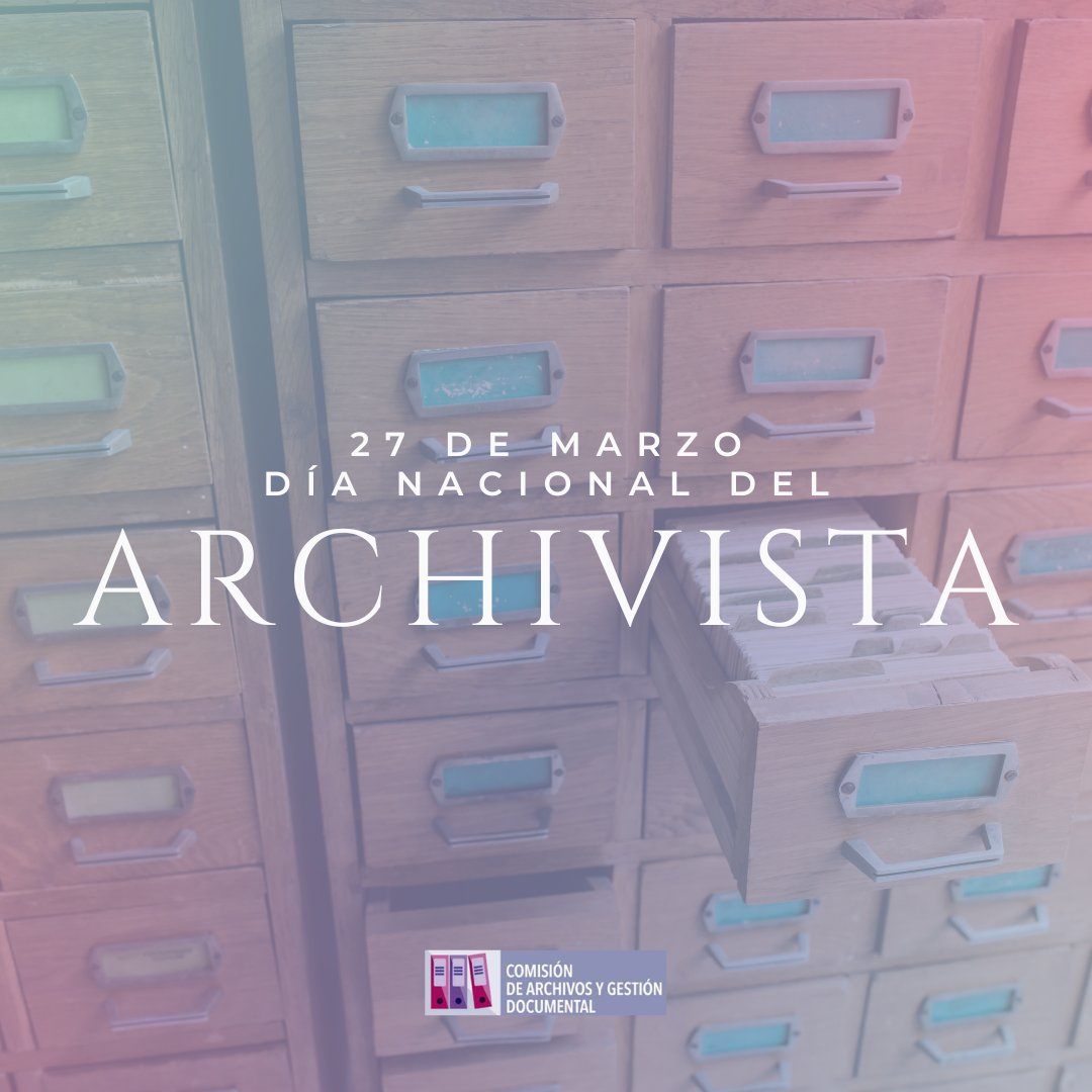 CagdSnt's tweet photo. En este #DíaDelArchivista, reconocemos y valoramos la labor de quienes trabajan incansablemente para preservar nuestra memoria histórica. Su dedicación garantiza la conservación y acceso a documentos que son fundamentales para comprender nuestro pasado y construir nuestro futuro. https://t.co/X2HboKQtJK
