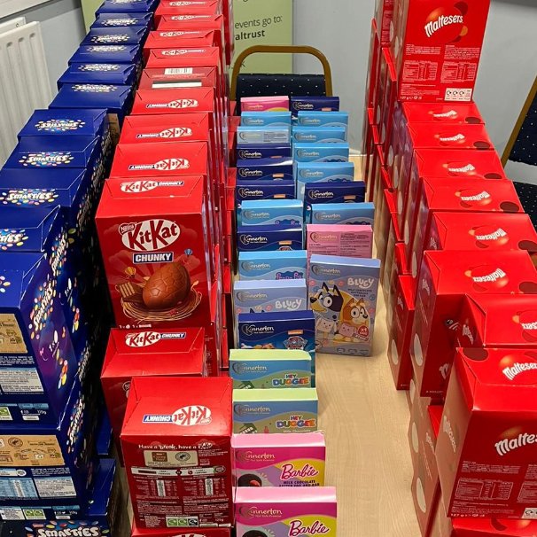 WOW 517 Eggs donated!! Thanks to all the Panthers fans for all your generous donations. These will be distributed around 25 different schools and organisations so they can share some Easter Egg joy this Easter! #FeelGood @PanthersIHC