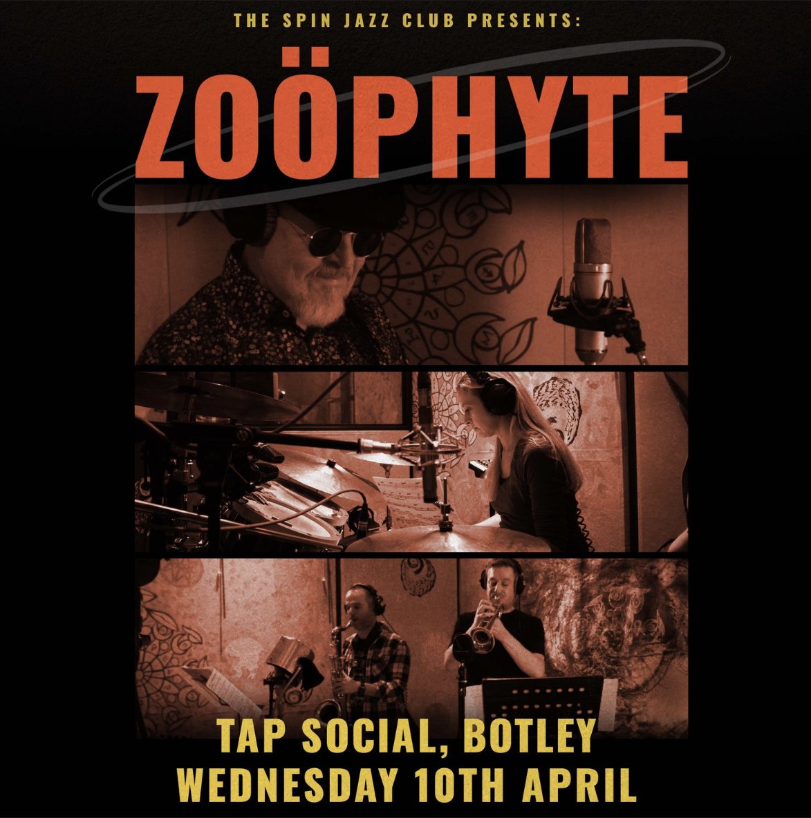Peter Jones (@beatnikjazz) on Twitter photo Zoöphyte on the road! Playing at The Spin, Oxford, Weds 10 April with
<a href="/VasilisXeno/">Vasilis Xenopoulos</a>
@benvictorcroft
<a href="/SophieAlloway/">Sophie Alloway</a>
<a href="/MishaMAmusic/">Misha Mullov-Abbado</a>
<a href="/Paul_Jordanous/">Live music @ 88 Bar</a> Zoöphyte on the road! Playing at The Spin, Oxford, Weds 10 April with
<a href="/VasilisXeno/">Vasilis Xenopoulos</a>
@benvictorcroft
<a href="/SophieAlloway/">Sophie Alloway</a>
<a href="/MishaMAmusic/">Misha Mullov-Abbado</a>
<a href="/Paul_Jordanous/">Live music @ 88 Bar</a>