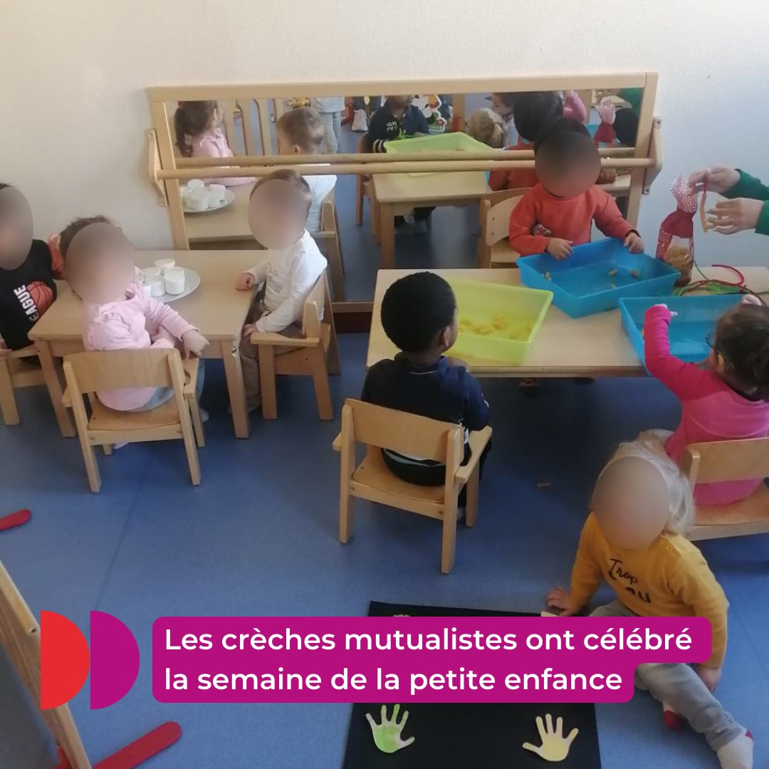 AesioSante's tweet image. A l’occasion de la #SemainePetiteEnfance qui s’est déroulée du 16 au 23 mars, les crèches #mutualistes @aesioSante, ont organisé de nombreuses activités originales pour le plus grand plaisir des tout-petits ! Retour en image sur cette semaine haute en couleurs !