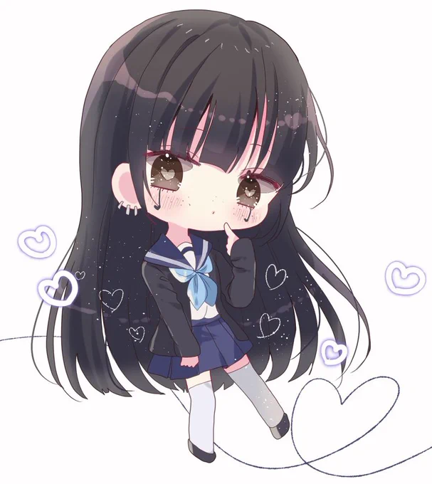 プレゼント企画のイラストになります〜!この度はご参加ありがとうございました!ᐡ⸝⸝>  ̫ <⸝⸝ᐡ 