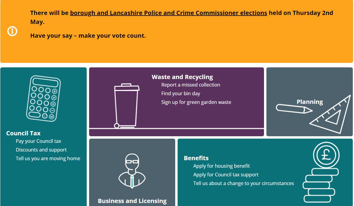 Our online business rates and council tax system will be unavailable between 5pm Sunday 31st March to 6pm Monday 1st April to allow us to carry out the usual financial year-end processes.
We apologise for any inconvenience this causes.