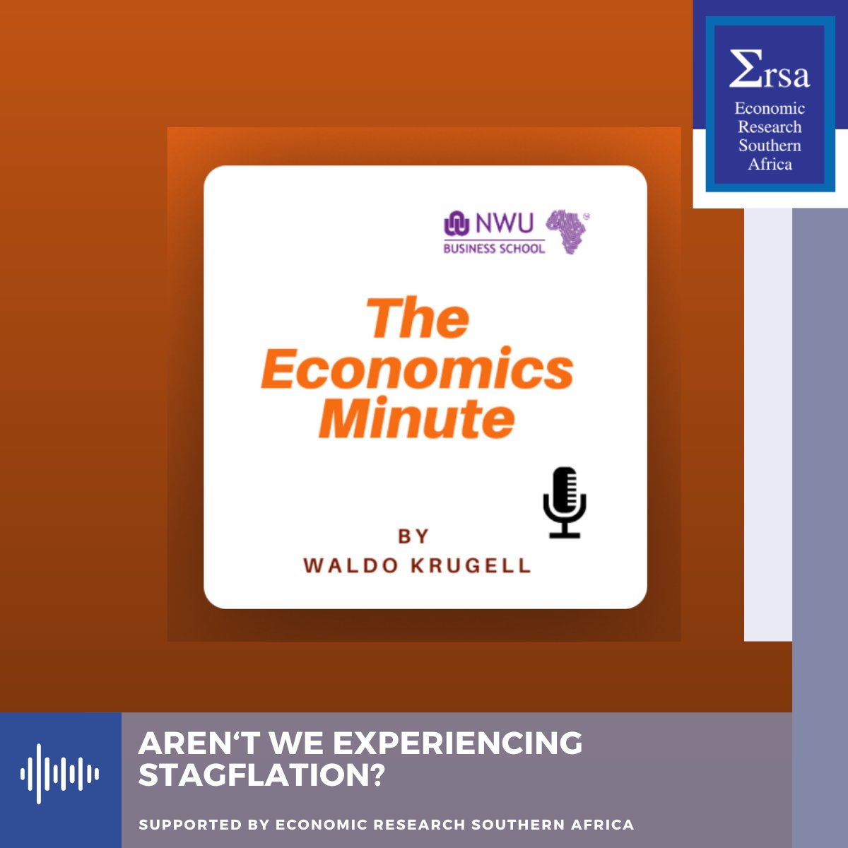 In today's ‘The Economics Minute’ Podcast by @WaldoKrugell, he discusses what makes stagflation stagflation. What is the nature of SA's inflation? And if the interest rate was lowered, what would happen in a stagflationary environment? Listen: open.spotify.com/episode/7DYfVR… #MPC