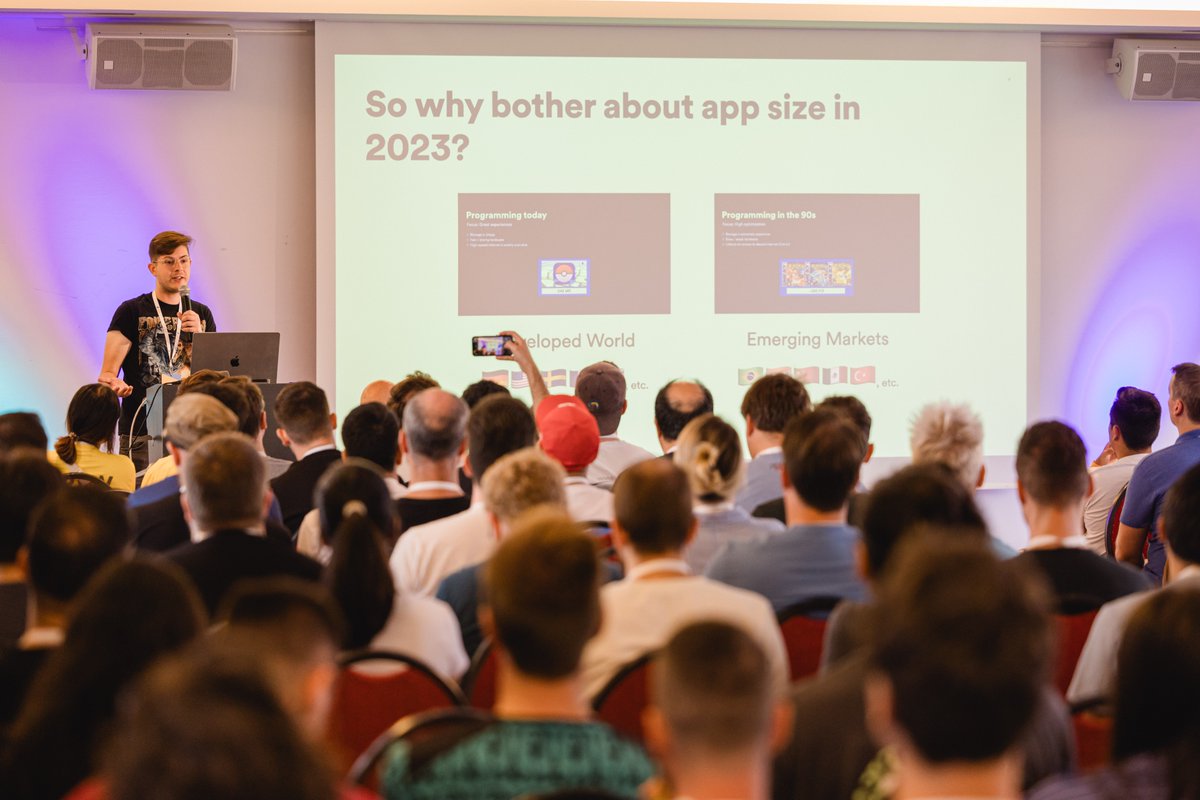 SwiftConf's tweet image. 🎉Throwback to the incredible moments at last year&apos;s SwiftConf!🚀 Relive the excitement with our uploaded conference videos on youtube.com/@swiftconf. 📹 Don&apos;t miss out – early bird tickets for SwiftConf 2024 are available on swiftconf.com!🎟️ #swiftconf #throwback