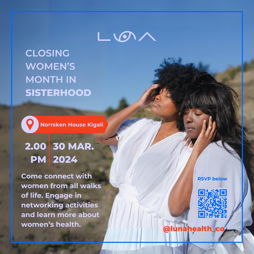 As we draw near to the close of #WomensMonth, we're thrilled to invite you to our gathering where sisterhood thrives and learns about women's health and wellness. Come to connect with women from all walks of life and at every phase. RSVP here: surveymonkey.com/r/QZ792XT #LUNA