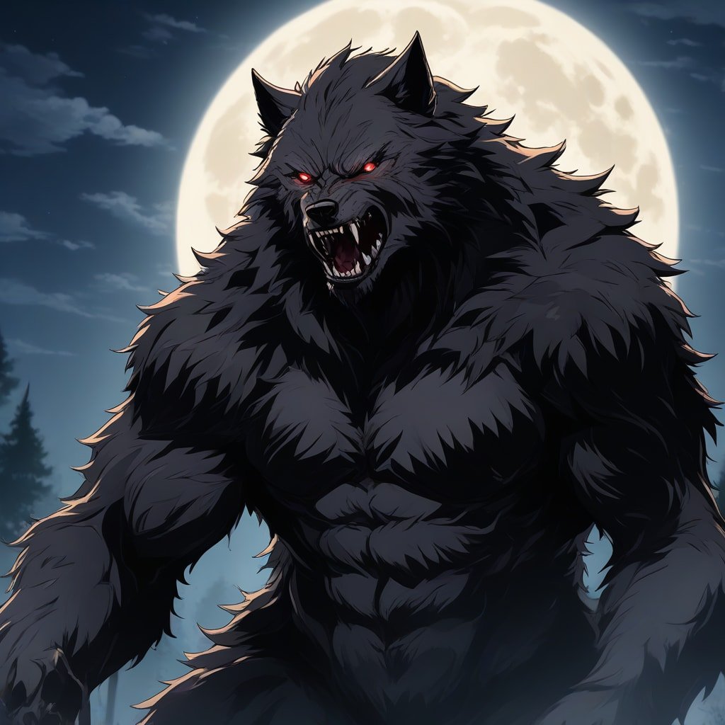 Full moon Werewolf transformation. <a href="/well3official/">WELL3</a> #WELL3 $WELL