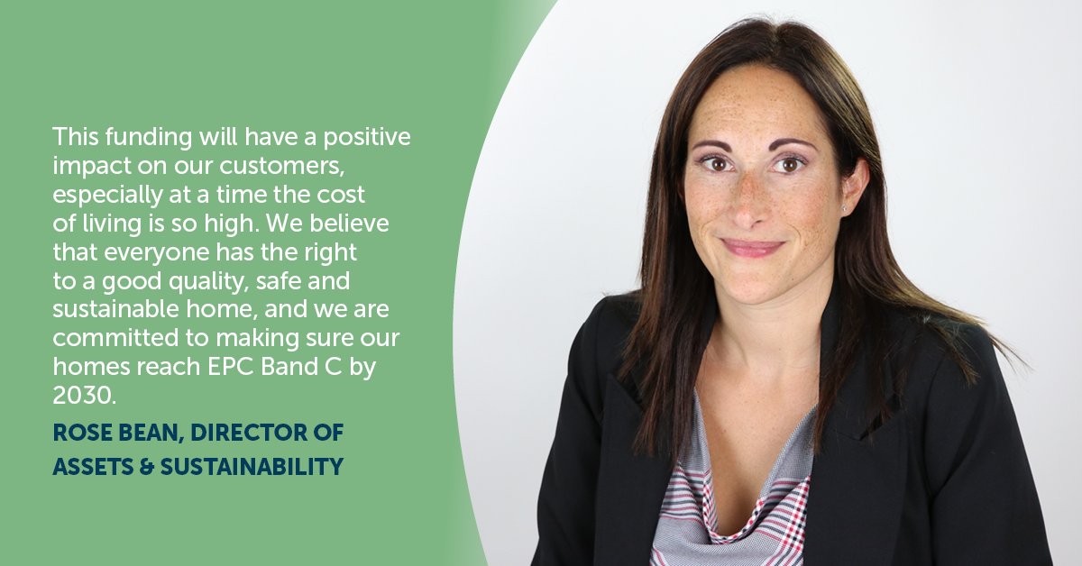 'We are committed to making sure our homes reach EPC Band C by 2030.'

@wearesilvahomes and the <a href="/SSJCharity/">Society of St James</a> will be #retrofitting 300 homes across the #southeast over the next two years🏡 

Read more about the funding here: bit.ly/43r2aOD #ukhousing #sustainability