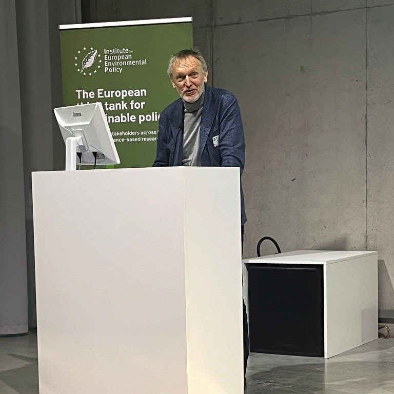 'The main problem in our growing societies is our consumption and production patterns, designed by the industrial world, which are wasteful and unjust. If we do not change them, we will face increasingly severe environmental impacts' says @JanezPotocnik22 @UNEPIRP
