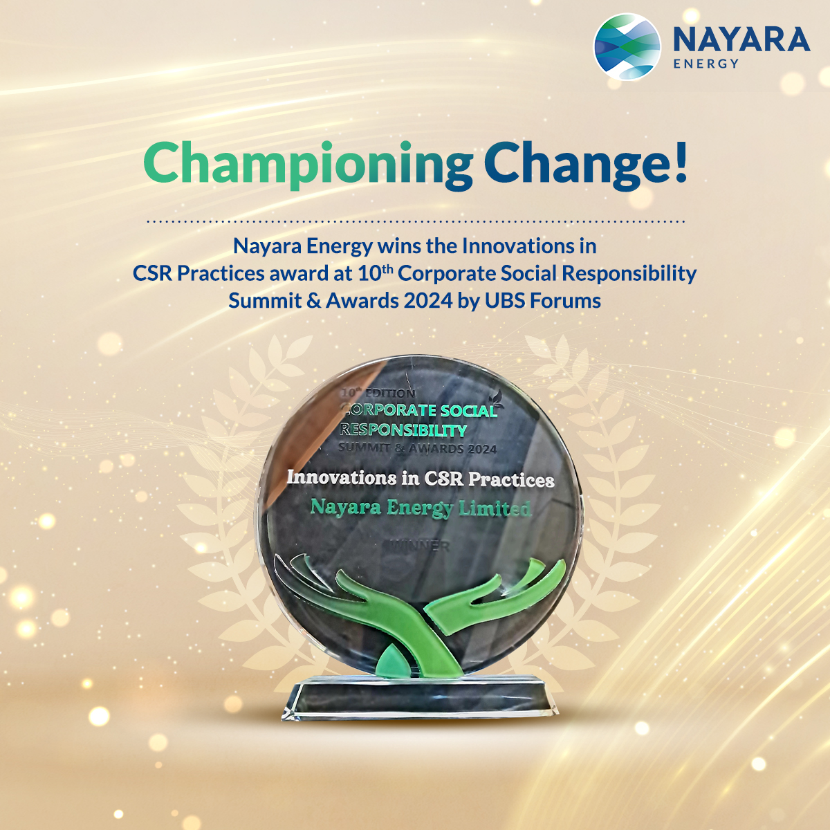 We are delighted to announce that we have been recognised for Innovations in CSR Practices at the 10th Corporate Social Responsibility Summit & Awards 2024 by UBS Forums. This award is a testament to our unwavering commitment to creating meaningful impact through our CSR…