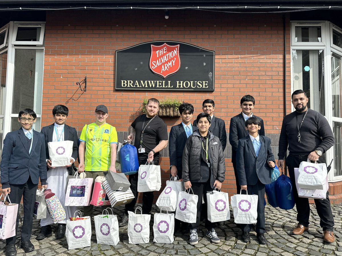 Our boys extended a helping hand to those in need, distributing meals, sleeping bags, and other essentials to the Salvation Army shelter, showing compassion and solidarity. Together, we're making a difference. #CommunitySupport #SalvationArmy #TIBHS #WeAreSTAR