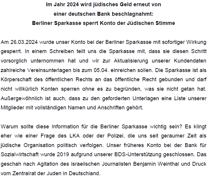 Jüdische Stimme für gerechten Frieden in Nahost tweet media