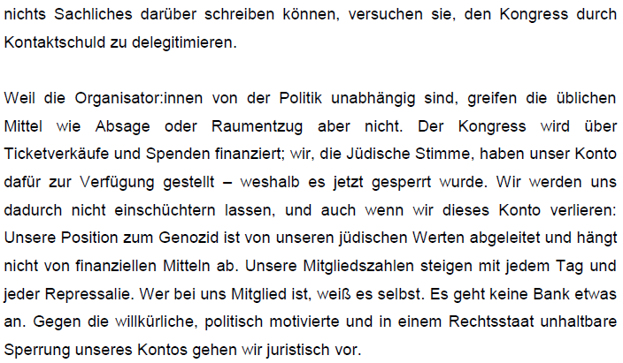 Jüdische Stimme für gerechten Frieden in Nahost tweet media