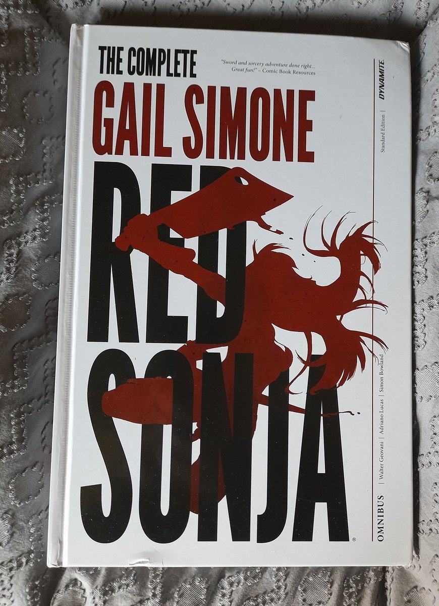 Today's reading #BookTwitter #books #goodreads #currentlyreading #graphicnovel #redsonja