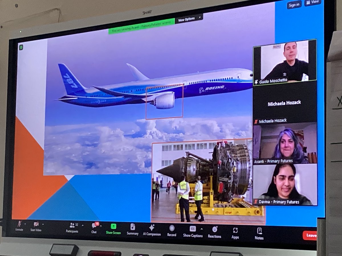 Thank you <a href="/InspiringTF/">Inspiring the Future</a> for a fantastic Zoom exploring careers within STEM. We’re inspired! Great for us to see so many exciting opportunities on offer when working within the STEM areas. 
<a href="/LadywoodKH/">Ladywood Primary and Nursery School</a>