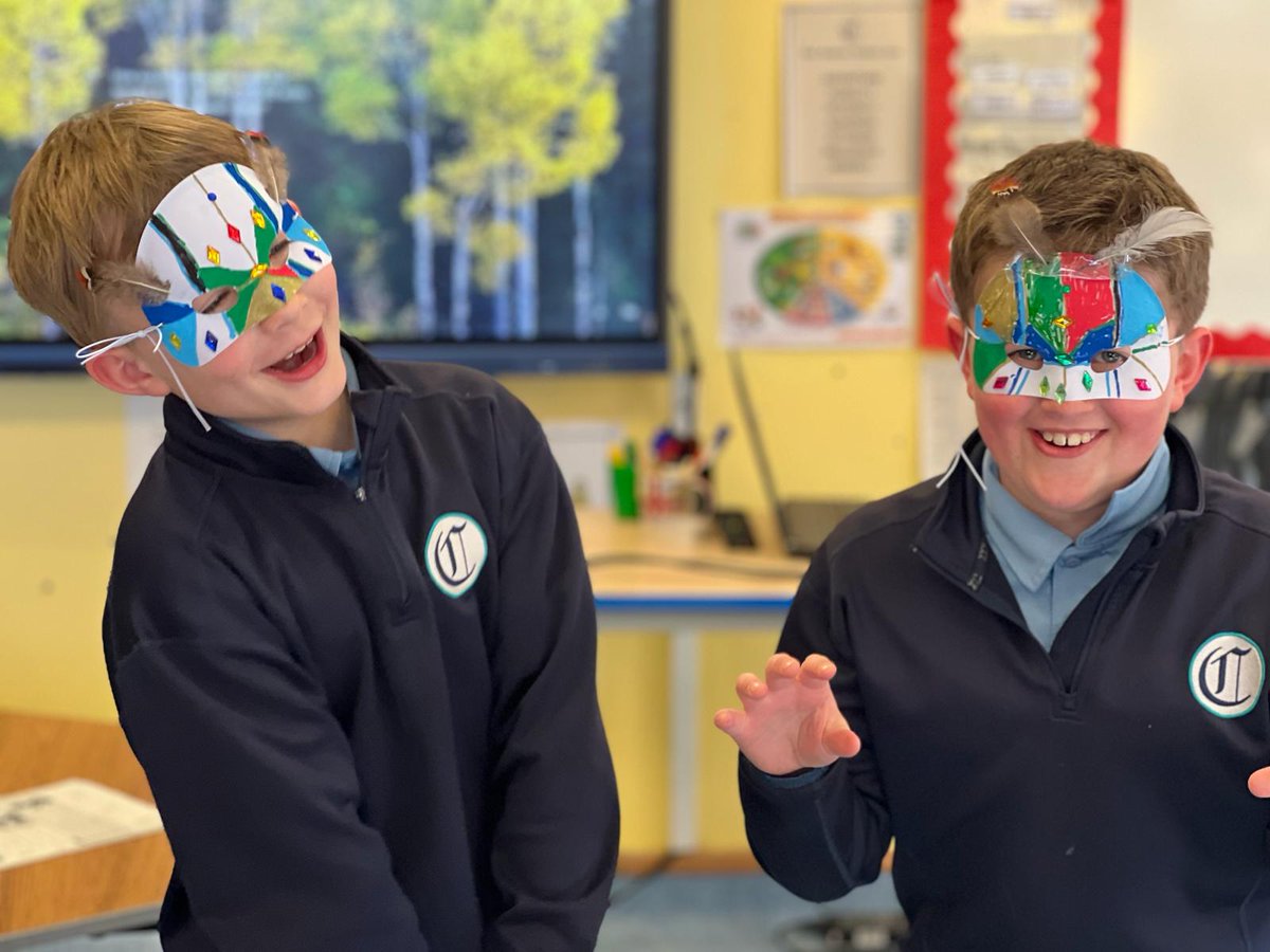 Craigclowan's tweet photo. Don't #CraigclowanForm4 look amazing in their tribal masks! As part of Friday Fun, Form4W designed their own masks and performed tribal dances and songs. A great way to close their topic on the rainforests.
#CraigclowanJuniors #topicwork #FridayFun https://t.co/bjDQ3IZu5F