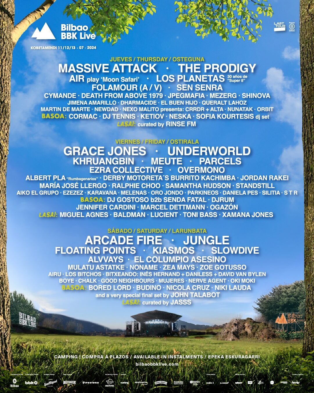 Grace Jones, Los Planetas, Albert Pla and Slowdive complete BBK Live 2024: this is the definitive lineup
