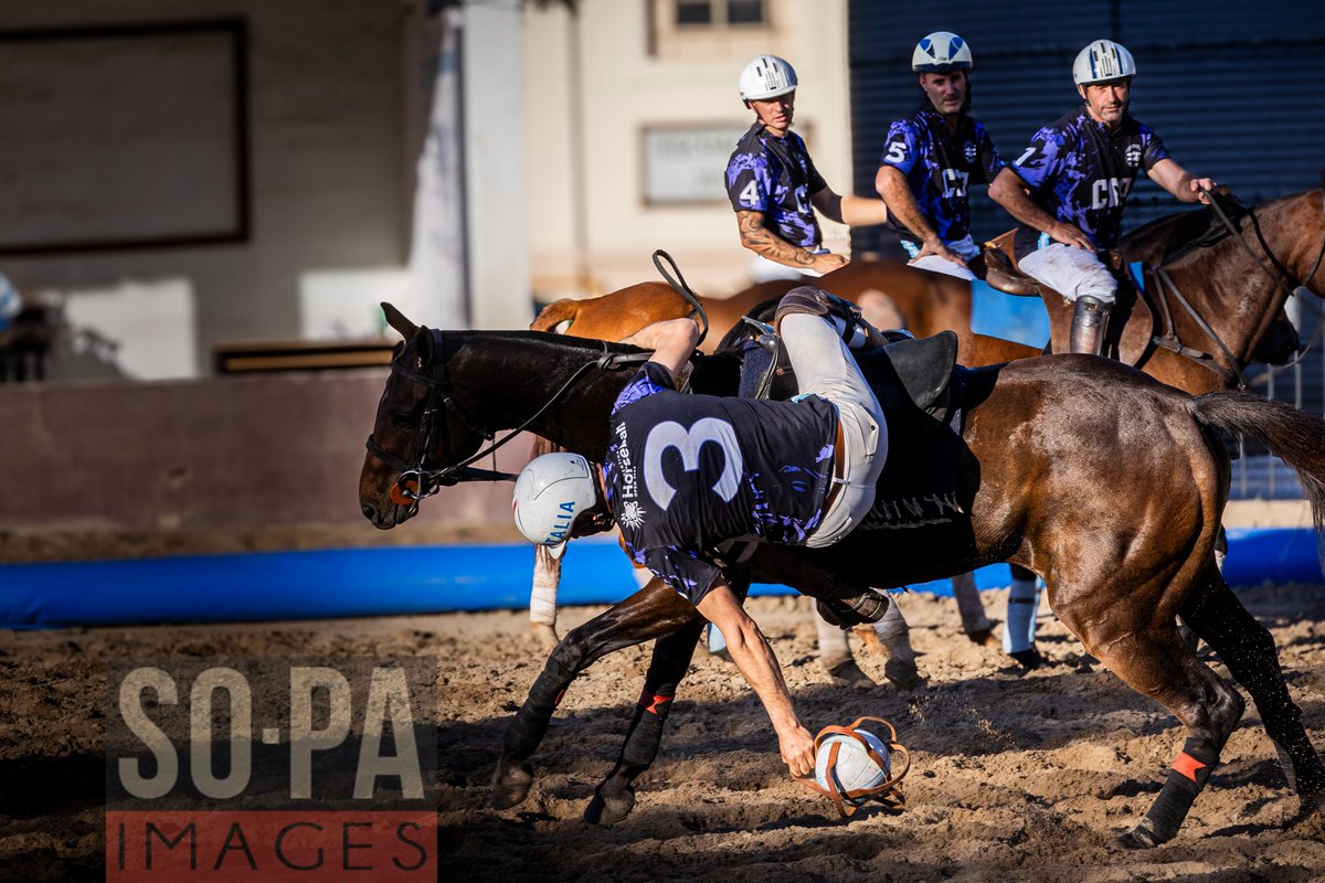 sopaimages's tweet photo. The #InternationalTournament "#OpenHorseballArgentina" was played at the #RegimientodeGranaderosaCaballo General San Martín, in #BuenosAires, #Argentina on Mar 7, 2024. The final result of the tournament: Cavalier 5:3 A&amp;R. 📷 Rosana Alvarez Mullner for SOPA Images https://t.co/cJLtsOAXCl
