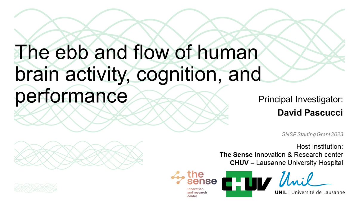 Interested in temporal dynamics in #perception and neural processing #EEG? 
#PhD and #Postdoc positions are now open! 

PhD: recrutement.chuv.ch/vacancy/phd-po…

Postdoc: recrutement.chuv.ch/vacancy/postdo…

Repost appreciated 🙏
(DM or email me for further info)