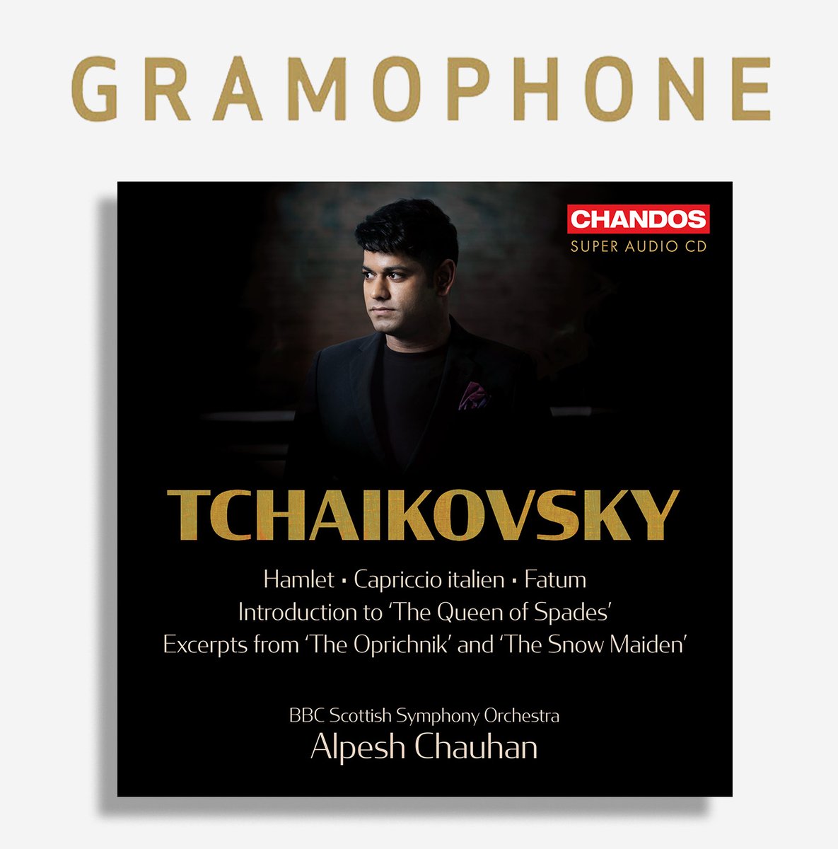 New release from @alpeshconductor @BBCSSO, Tchaikovsky Orchestral Works Vol. 2 is out now! ✨💿 '...this further exploration of Tchaikovsky's orchestral works and operas is a delight for the audiophile...Alpesh Chauhan's conducting is perfectionist...' 👉tinyurl.com/ytz87d8m