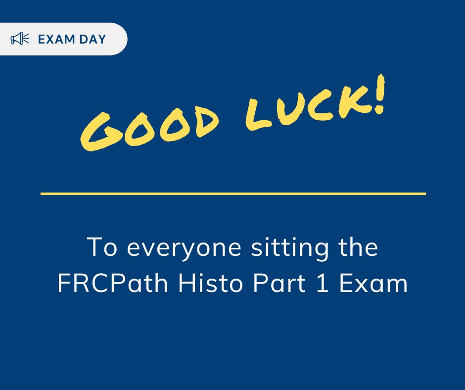 Good luck to everyone sitting the FRCPath Histo Part 1 exam today! 🤞 We would love to discuss how IMG Connect can help you with the rest of your FRCPath journey and beyond!💙 #IMGConnect #NHS #NHSjobs