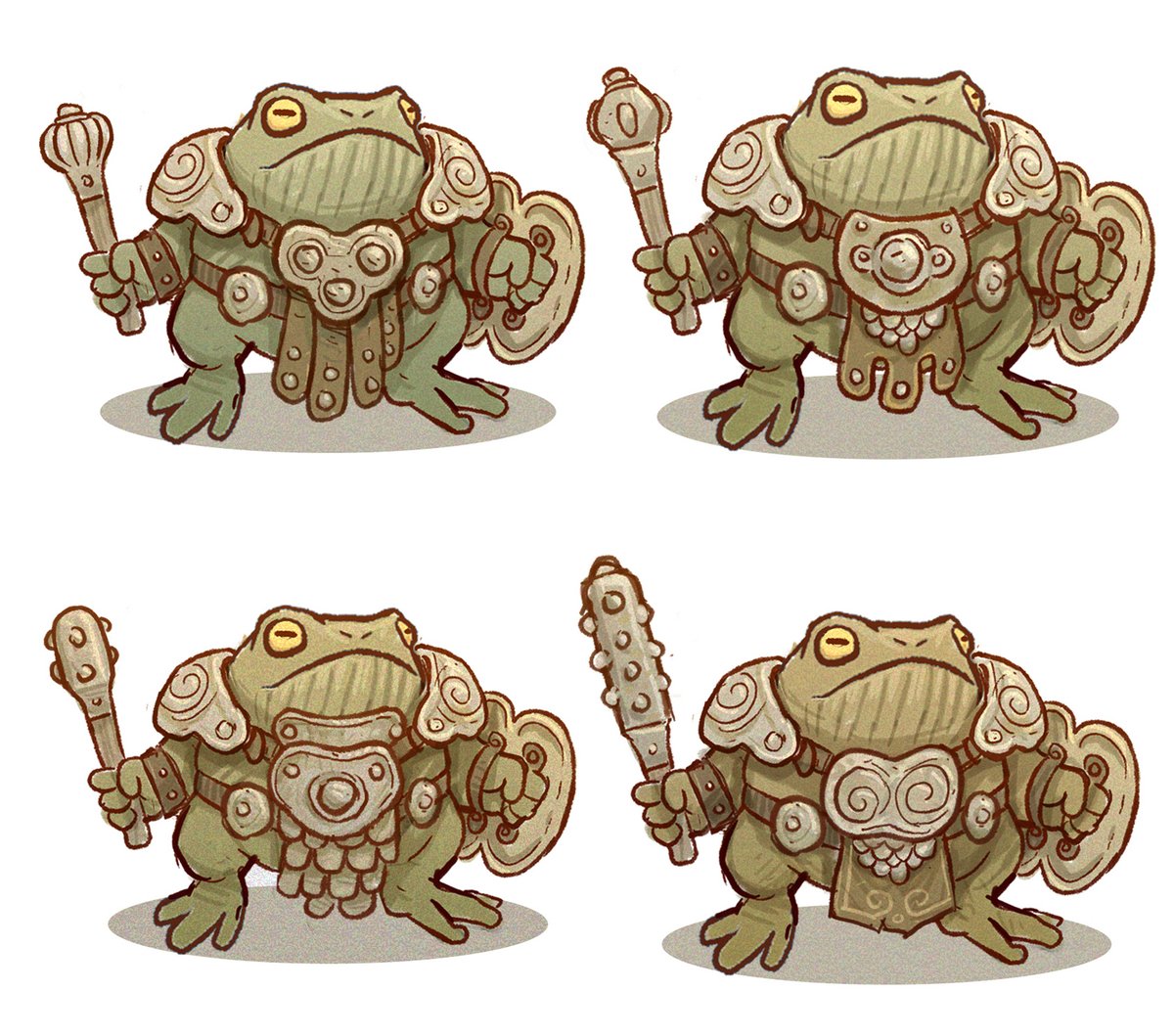 More concepts for the still unnamed project. #fantasyart #dnd5e