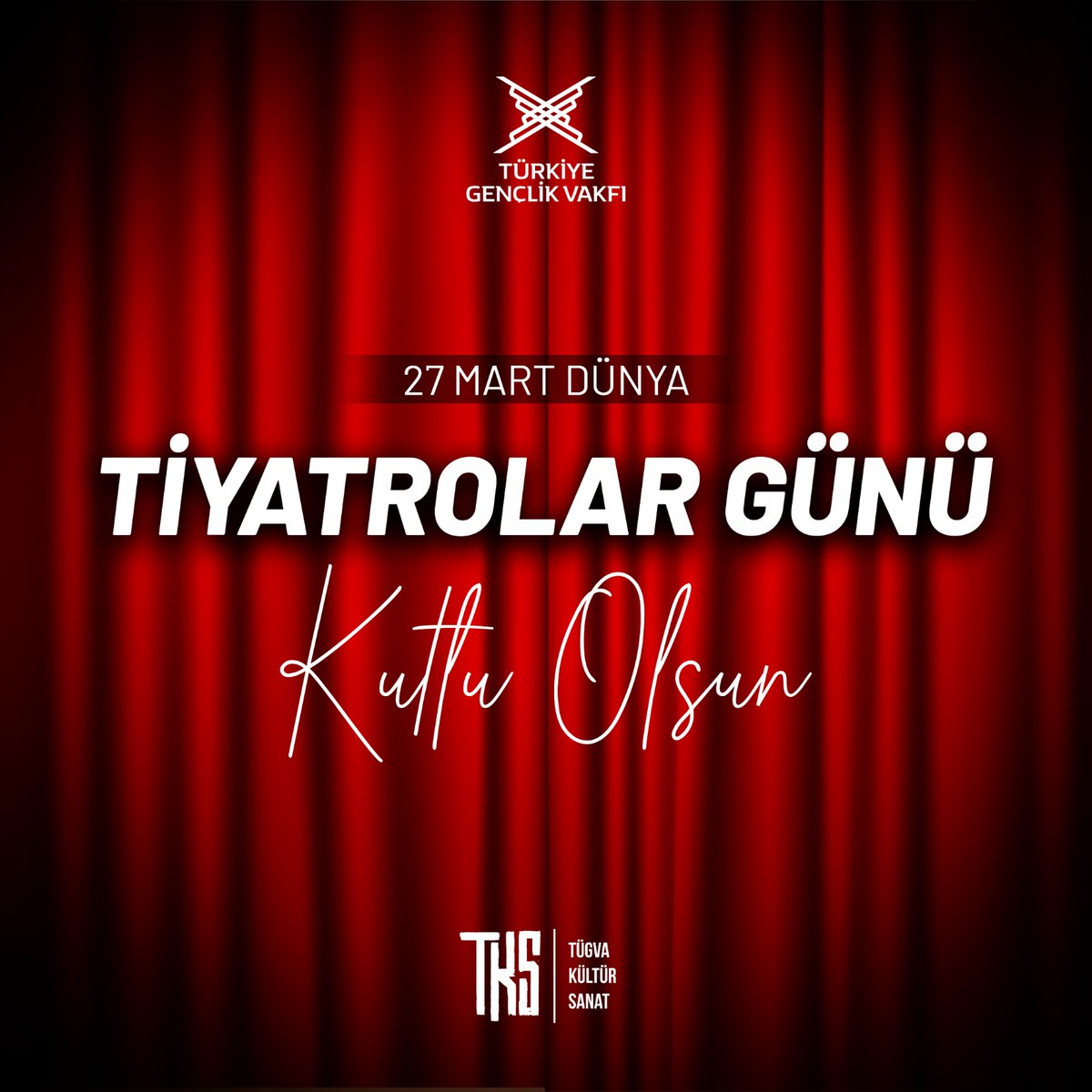 Sahne, hayatın bir aynasıdır ve tiyatro, o aynadan yansıyan her şeyi bize gösterir. Dünya Tiyatro Günü'nde tiyatro sanatının gücünü ve önemini kutluyoruz.#tiyatrogünü