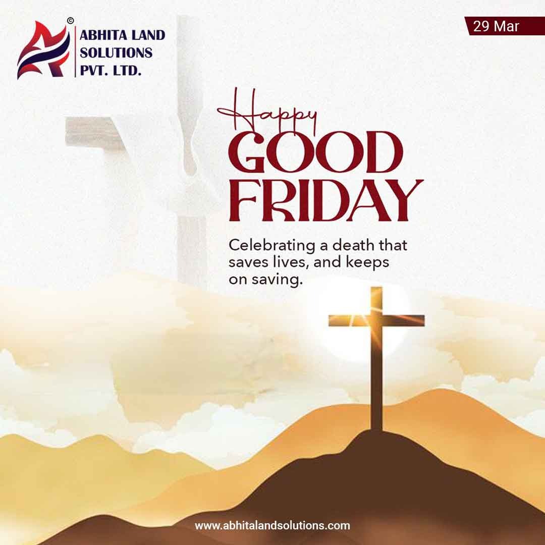 #GoodFriday is a day of hope. Let's remember Jesus Christ and his great sacrifice. Looking forward to a better tomorrow. #गूडफ्रायडे #LegalServices #legaladvice #LegalSolutions #legalrights #landdocument #landmatter #landsolution #landservice #abhitalandsolutions #pune #kharghar