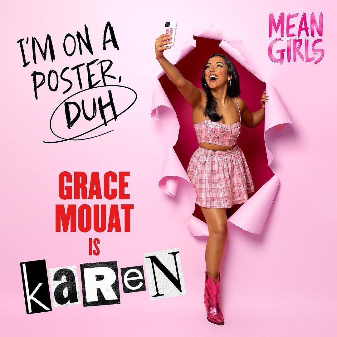 InterActors's tweet image. Grace Mouat is announced to play Karen in @MeanGirlsStage 💅 

Opening at the Savoy Theatre in June 2024. 

Casting by Pippa Ailion.

#gracemouat #meangirlsmusical #castingannouncement