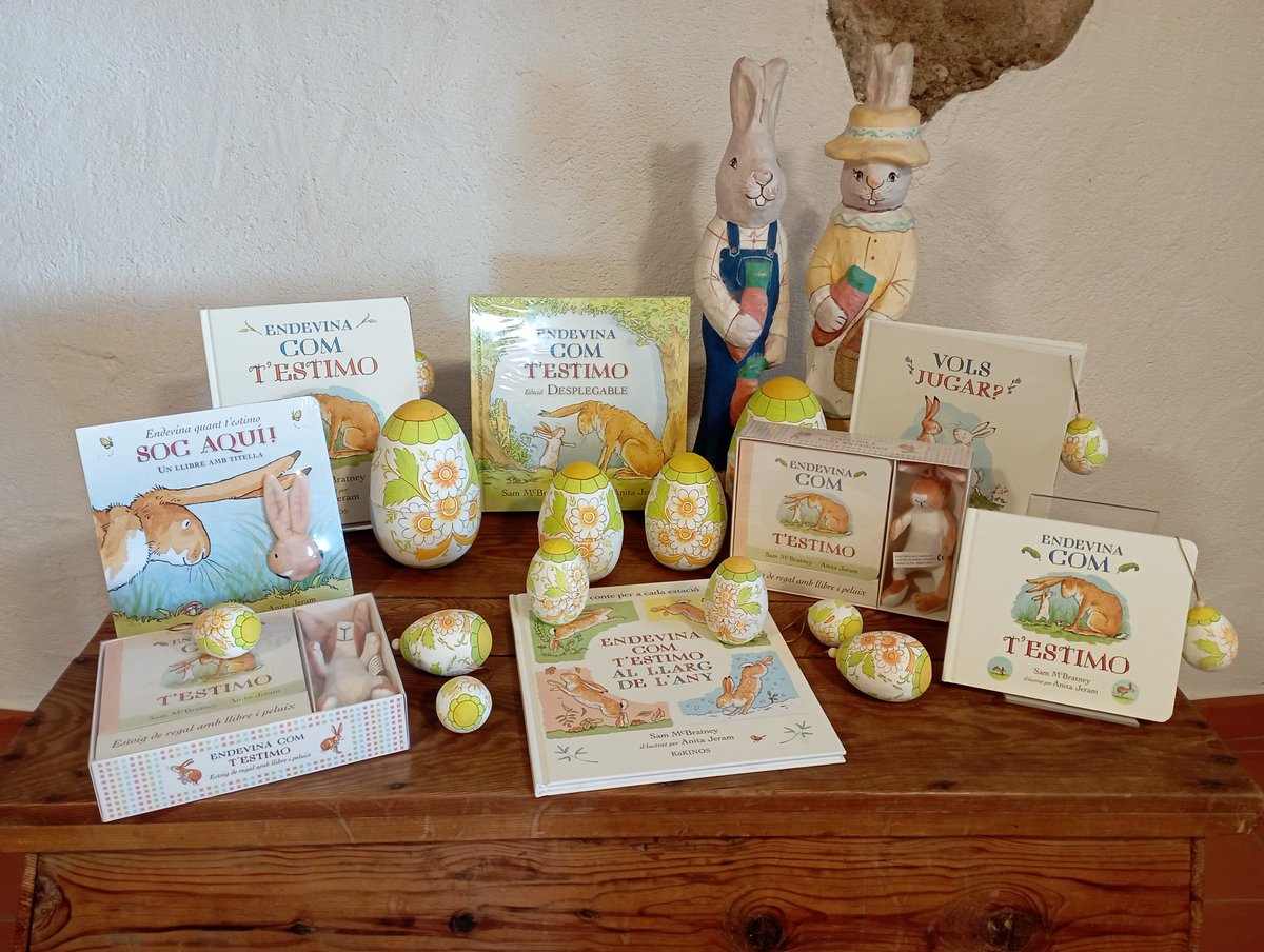 Dolç com les mones de Pasqua!

👉espai31.cat/llibres/endevi…

Aquests i altres llibres els portarem  a la #firaformatgeravallderibes

@artesansvallderibes #kókinos
 #firaformatgera #formatges #formatgesartesans #formatgeartesà #formatgecatalà  #artesans #ramaders