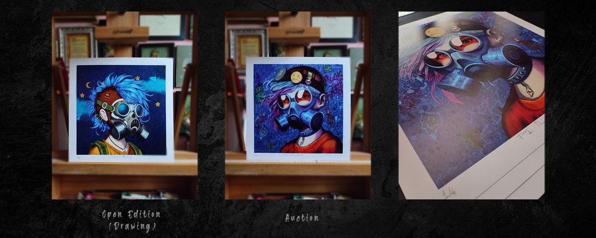 Gm fam Gm! ☀️
My new drop is live!

My collectors are prepared to take their place to own these artistic prints that I made with digital drawing! Bids are in! 
You can take your place to own these unique works! 💀

<a href="/niftygateway/">Nifty Gateway Studio</a>