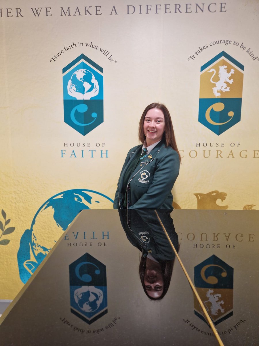 Congratulations to Yr 14 student Aoibhe on successfully becoming a Programming Apprentice at ICC Waterfront and Ulster Hall. We are very proud of Aoibhe and wish her the very best of luck in the next step of her career journey. #Earnwhileyoulearn #SistersIN23