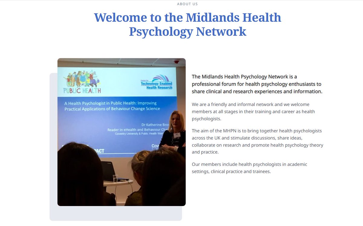 Introducing our new look website 🖥️

Have you checked out our website? It has loads of information on our events and resources. Check it out here 👇

midshealthpsych.com