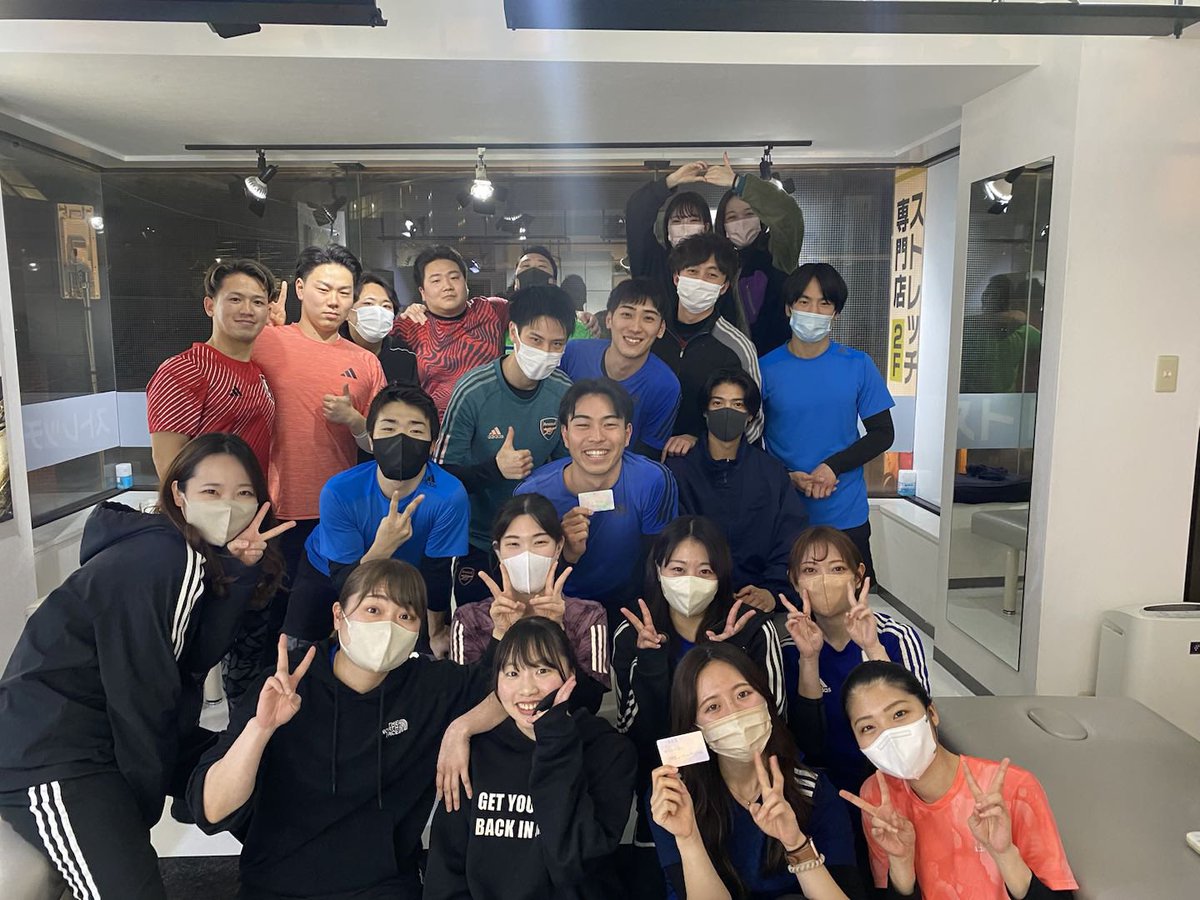 tj_msk___'s tweet photo. .

長尾店長、安藤店長主催の
技術コンテスト！！✨🏆

歴や店舗関係なくみんなで集まれる機会を
作ってくださりありがとうございます^_^ 

#株式会社ニューフラッグ　
#ドクターストレッチ 
#次は潤平に勝ちます https://t.co/Zkv5qNXti0