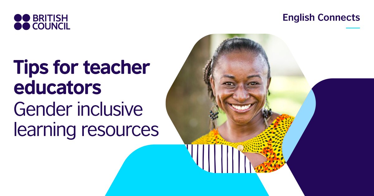 Are you a teacher educator, here is a resource tools and materials to equip teachers with the skills for gender-inclusive. Access it here: africa.teachingenglish.org.uk/skills/educate… #EnglishConnectsSSA #BCEnglishConnectsSSA #TeachingEnglishAfrica #GenderInclusive #TeachingSkills