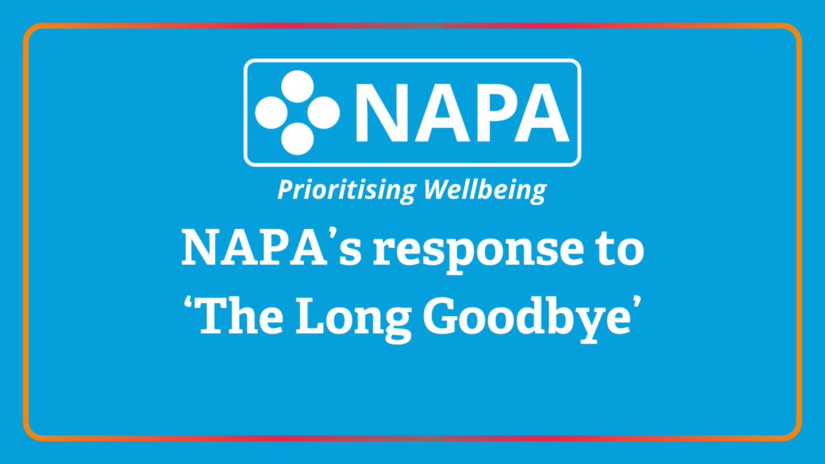 NAPA is committed to recognising the strengths of individuals living with dementia we urge @alzheimerssoc to engage in consultation with key sector stakeholders to ensure a fair and diverse representation of the experience of dementia napa-activities.co.uk/napas-response… @JDementiaCare