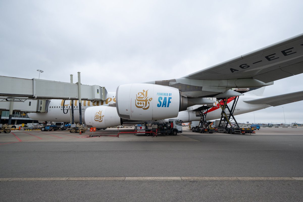 Emirates Commences Uptake of Neste SAF at Amsterdam Airport Schiphol
breitflyte.com/post/emirates-…
#FlyEmiratesFlyBetter #AMS #SAF #SustainableAviation #Breitflyte #avgeek #avgeeks #aviation #airlines