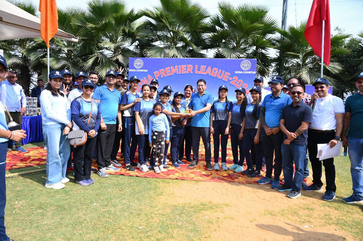 A team that plays together, grows together! It was an exciting day full of enthusiasm and sporting spirit at the Sona Premier League 2024! Here's a glimpse into the incredible talent and camaraderie in action.