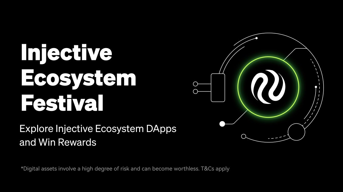 🥷 Celebrate the Injective Ecosystem Festival with us! Explore @injective dApps to win tokens and rewards: 🔷 @BlackPanther_Fi 🔷 @hydro_fi 🔷 @Dojo_Swap 🔷 @Levana_protocol 🔷 @timeworx_io 🔷 @neptune_finance 🗓️ Ends on 9 April Join now: bit.ly/49pSeX7