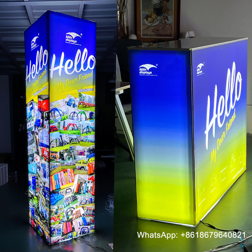 Light your booth up with our custom printing lightbox!💡
#displaystands #exhibition #backdrop #backwall #SEGbackwall #bannerstands #fabricdisplays #exhibitionbooth #lightbox #banner
#seglightbox #tradeshowbooth #backlittower #backlitcounter #countertable #towerdisplays