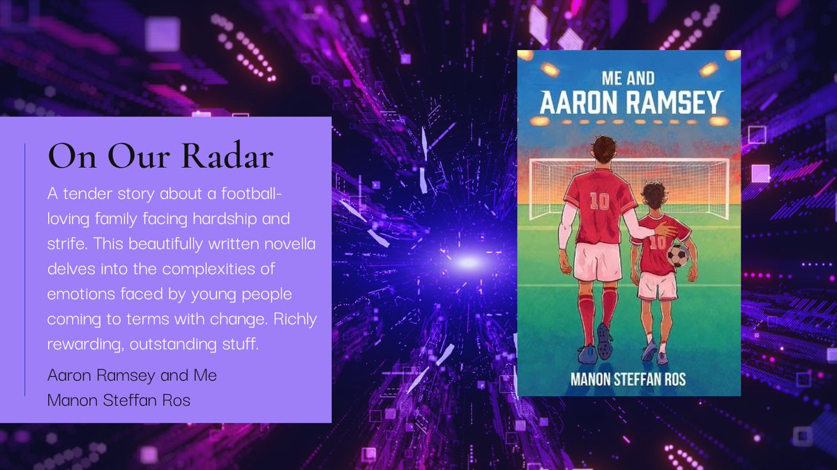 On our #Radar is #MeAndAaronRamsey by Manon Steffan Ros. Publishing with Firefly Press on 11 April.